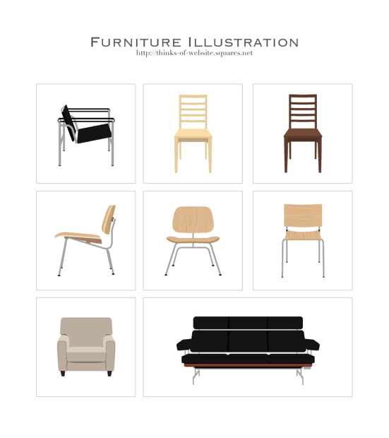 Furniture illustration1